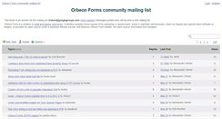 Desktop Screenshot of discuss.orbeon.com