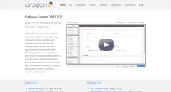 Desktop Screenshot of orbeon.com
